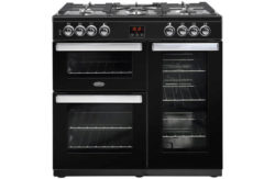 Belling Cookcentre 90G Electric Range Cooker - Black